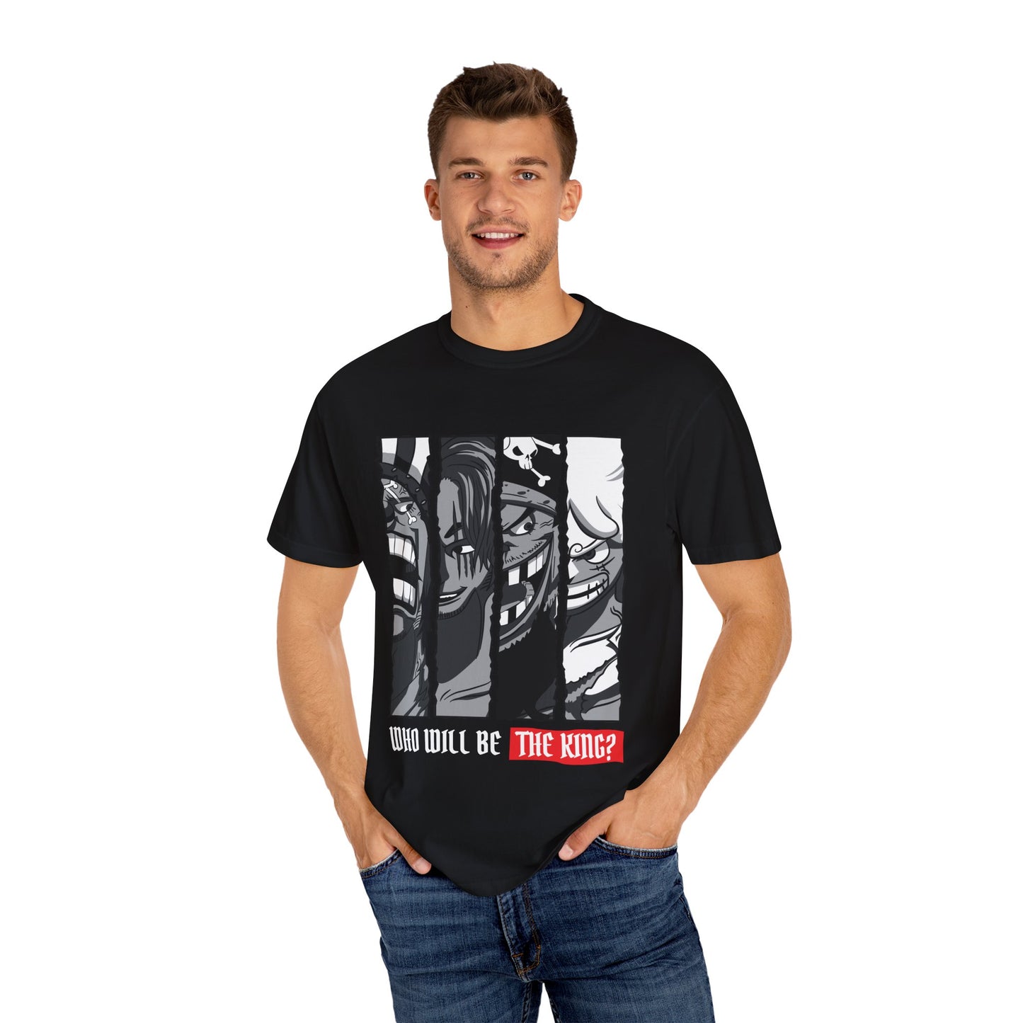 Who will be the king, One Piece Luffy Anime T-Shirt