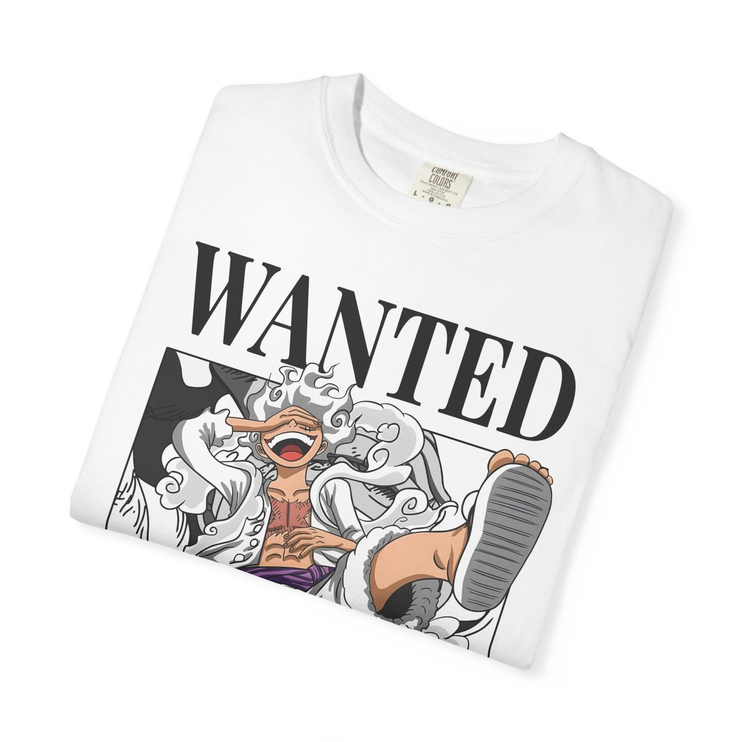 Luffy 5 Gear T-Shirt, Wanted..