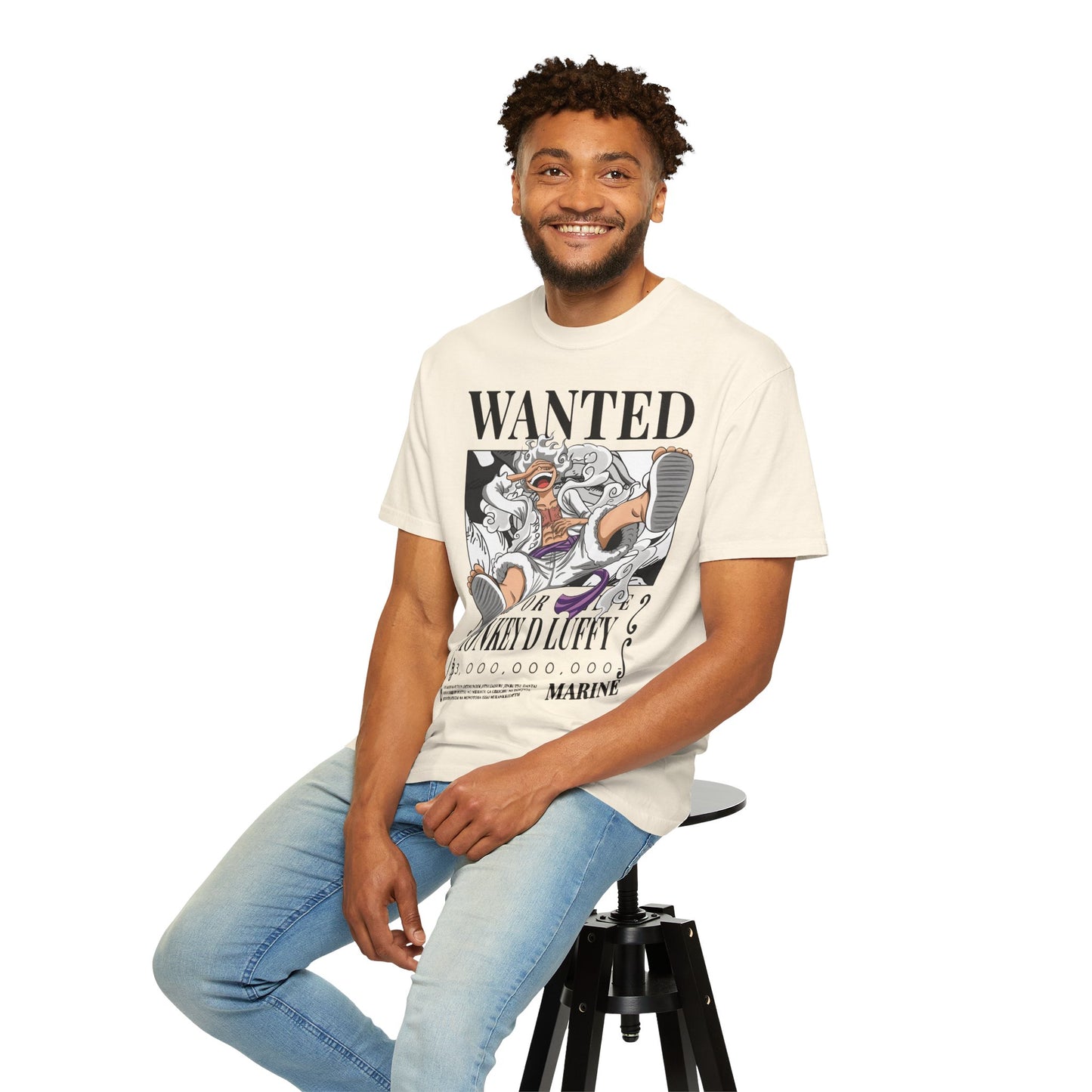 Luffy 5 Gear T-Shirt, Wanted..