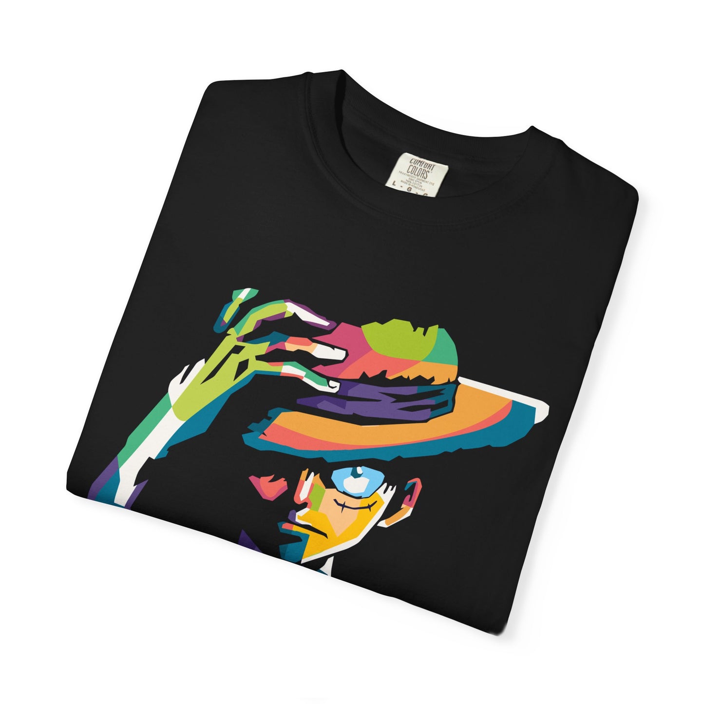 Colorful Monkey D. Luffy T-shirt