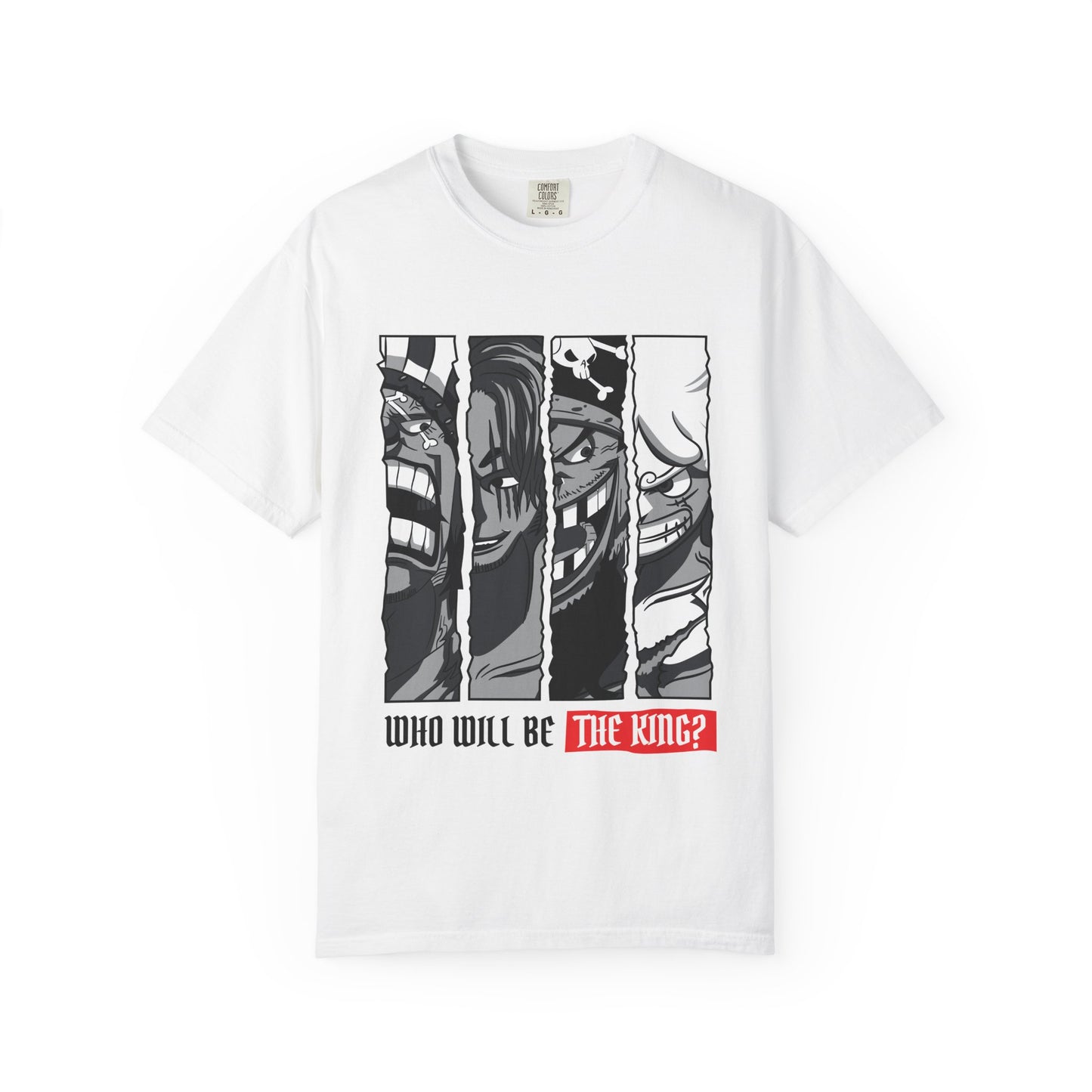 Who will be the king, One Piece Luffy Anime T-Shirt