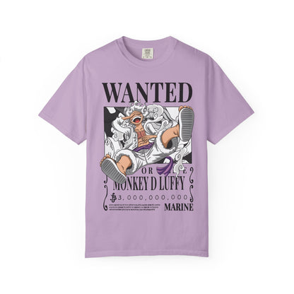 Luffy 5 Gear T-Shirt, Wanted..