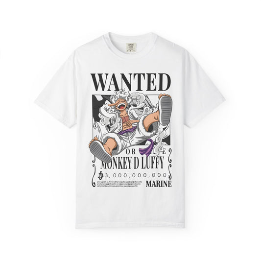Luffy 5 Gear T-Shirt, Wanted..