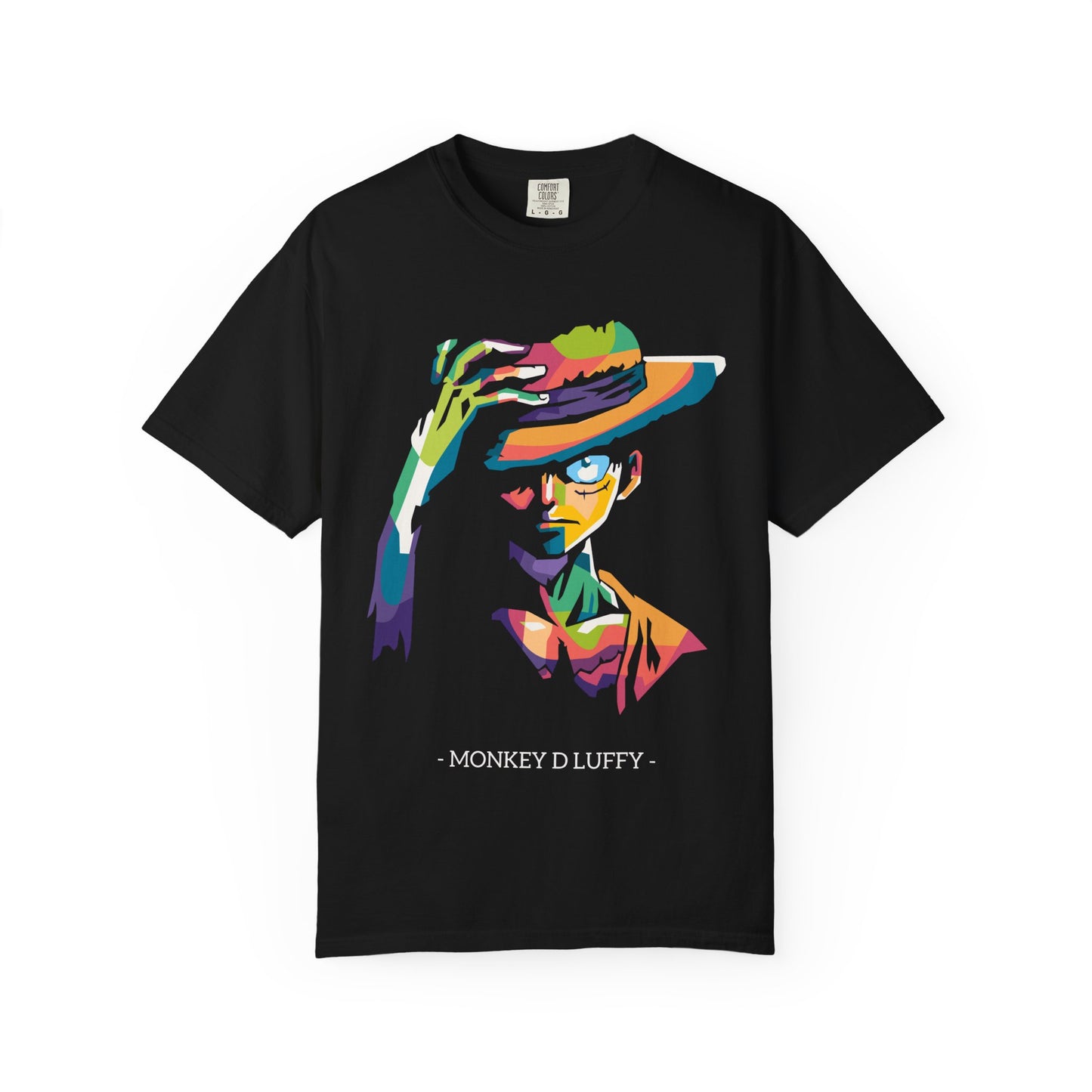 Colorful Monkey D. Luffy T-shirt