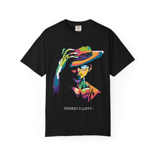 Colorful Monkey D. Luffy T-shirt