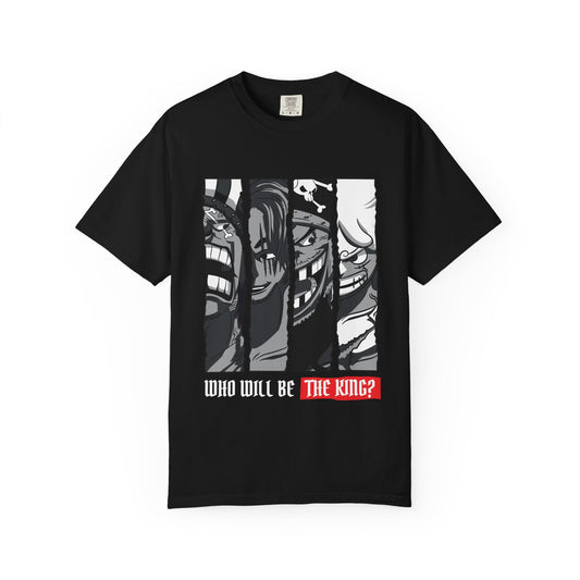 Who will be the king, One Piece Luffy Anime T-Shirt